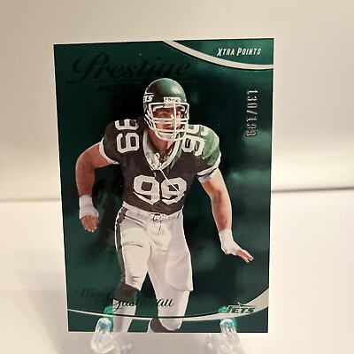 #ad Mark Gastineau 2023 Prestige Red Xtra Points SP 199 color match New York Jets $2.99