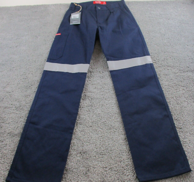 #ad Hard Yakka Work Tradie Pants Trousers 72R 28 W28 L32 Blue Straight Outdoor New AU $29.99