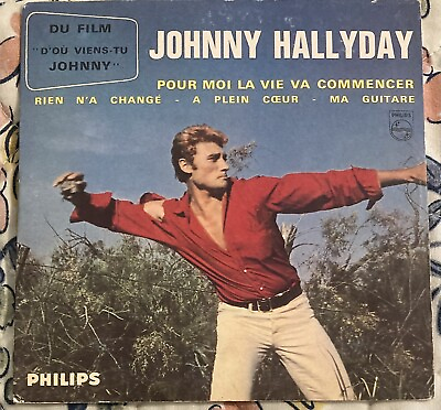 #ad Johnny Hallyday Pour Moi Lie Va Commencer CD EP Reissue 2001 Philips Mercury $9.99
