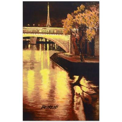 #ad Howard Behrens quot;Twilight on the Seine Iquot; Limited Edition Giclee on Canvas $450.00