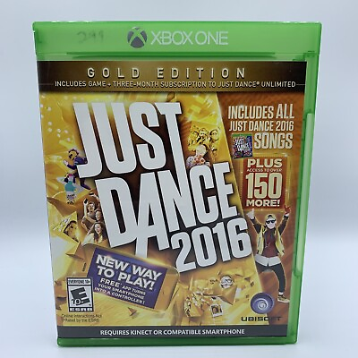 #ad Just Dance 2016 Gold Edition Xbox One $5.39