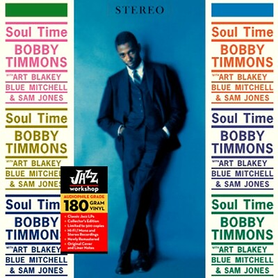 #ad Bobby Timmons Soul Time Audiophile 180gr. Hq Vinyl $29.99
