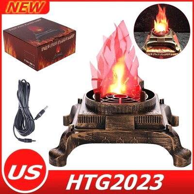 #ad 3W Prop Electric LED Fake Fire Flame Effect Light Artificial 3D Campfire Lamp US $15.19
