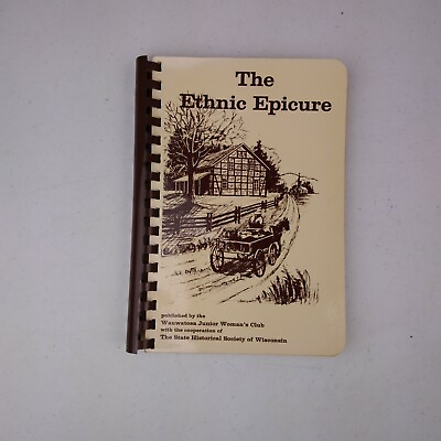 #ad The Ethnic Epicure Cookbook Wauwatosa Junior Woman#x27;s Club WI Historical Society $19.56