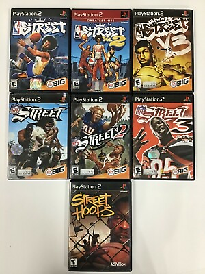 #ad Street Games PlayStation 2 PS2 TESTED $5.99