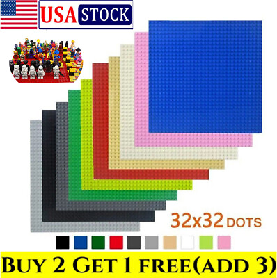 #ad Baseplate Base Plates Building Blocks 32 x 32 Dots Compatible for LEGO Boards. $0.99