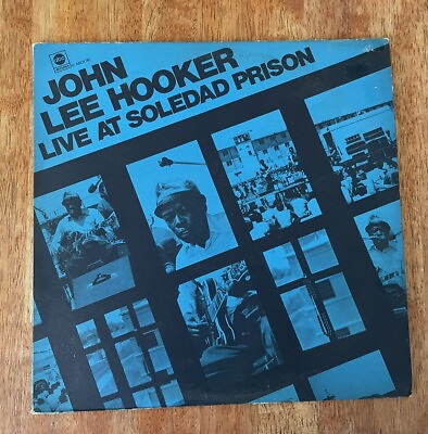 #ad Vinyl Blues John Lee Hooker Live At Soledad Prison OG LP 1972 EXC Vinyl $24.99