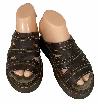 #ad Dr Doc Martens 8582 Vintage 90#x27;s Y2k Chunky Sandals England Slides US Size 4 $129.00