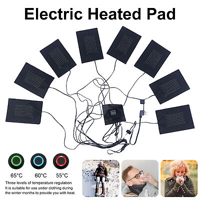 #ad Clothing Heating Sheet Water Proof Heating Clothes 5v 2a Electric Cloth Heater $11.21