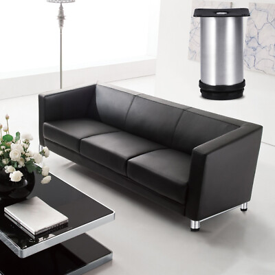 #ad Adjustable Stainless Steel Furniture Legs 4pcs 10cm Silver Black $20.29