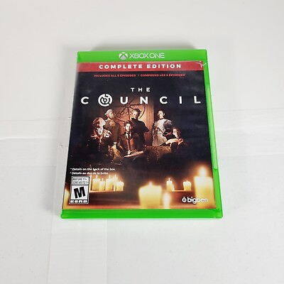 #ad The Council Complete Edition Microsoft Xbox One 2018 Video Game $8.00