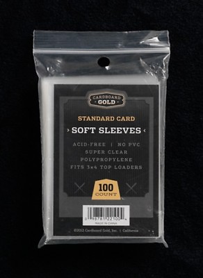 #ad CBG Cardboard Gold Premium 1000 1000 Sports Card Soft Penny Sleeves $10.97