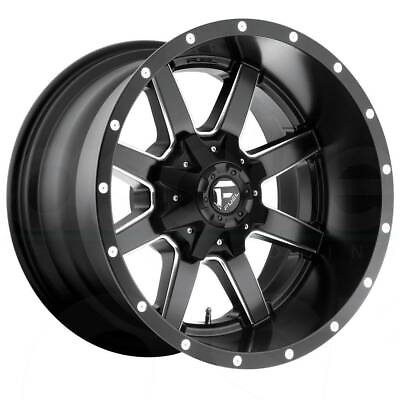 #ad 20x9 Matte Black Milled Wheels Fuel D538 Maverick 8x6.5 8x165.1 20 Set of 4 1 $1704.00