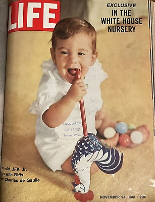 #ad Vintage Bound LIFE magazines Nov Dec 1961 8 Issues. Baby John F. Kennedy Jr. $18.00