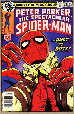 #ad Spectacular Spider Man #29 1979 fn vf 7.0 Carrion White Tiger 1st app Darter $13.60