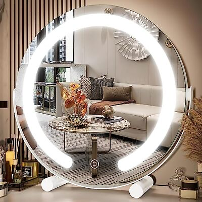 #ad FENNIO Vanity Mirror with Lights 12 inch COB LED 12quot; x 12quot; White led $62.35