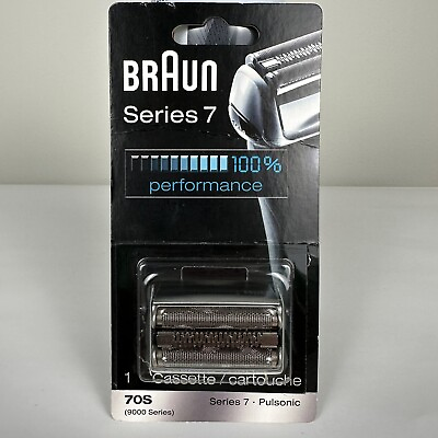 #ad Braun Series 7 Replacement Shaver Head Foil Cassette Blade 70S BRAND NEW $27.95