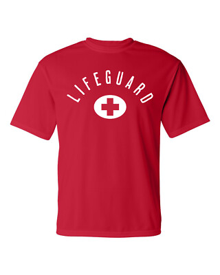 #ad Life Guard Cross Symbol beach Staff Unisex Graphic T shirt Cross tee $23.85
