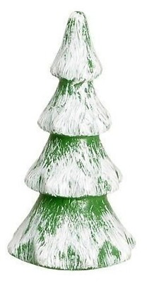 #ad Holzbäume Trees Green White Height Approx 3 1 8in New Tree Decoration Seiffen $51.56