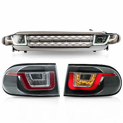 #ad Customized LED Headlights SILVER Grille LED Taillights for 07 14 FJ Cruiser $429.99