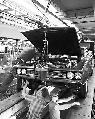 #ad 1968 Pontiac GTO Assembly Photo 216 E $11.77