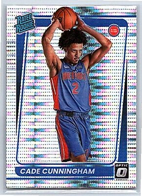 #ad #ad CADE CUNNINGHAM 2021 22 Optic Rated Rookie SILVER PULSAR PRIZM #161 $4.99