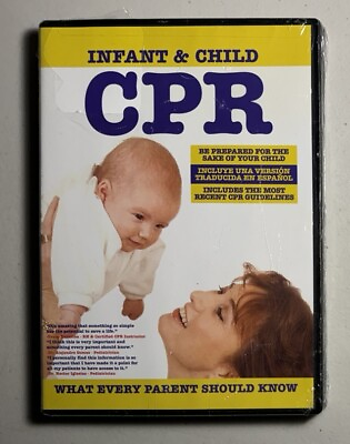 #ad CPR Infant And Child CPR DVD 2006 BRAND NEW SEALED FREE S H Parenting $9.95