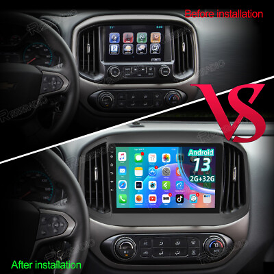 #ad 32GB Android 13 Car Stereo Radio GPS Navi WiFi For Chevrolet Colorado GMC Canyon $119.99