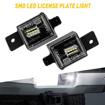 #ad AUXITO Full White License LED Plate Light For Chevy 2014 Silverado GMC Sierra $14.99