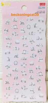 #ad DAISO Cute Animal Panda Sticker Scrapbooking Letter Kids Gift 2023 MADE IN JAPAN $3.00