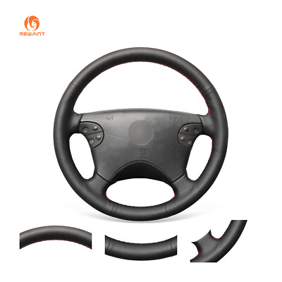 #ad MEWANT Artificial Leather Car Steering Wheel Cover for Mercedes Benz W208 W210 $26.99