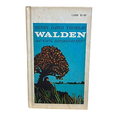 #ad Walden Or Life In The Woods And On The Duty Of Civil Disobedience 1960 Henry Dav $12.97