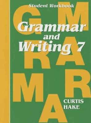 #ad Saxon Grammar and Writing: Student Workbook Grade 7 Paperback GOOD $4.27