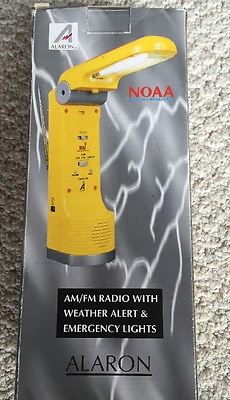 #ad AM FM Radio Weather Alert Broadcast Emergency Lights NEW $19.95