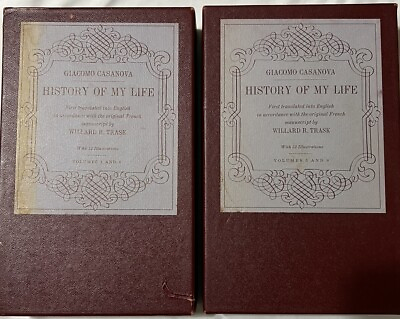 #ad Giacomo Casanova History of My Life Volumes 1amp;2 And Volume 5amp;6 Vintage Set 60s $35.00