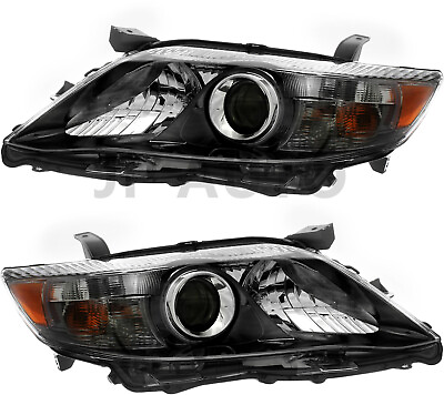#ad For 2010 2011 Toyota Camry Headlight Halogen Set Driver and Passenger Side $197.50