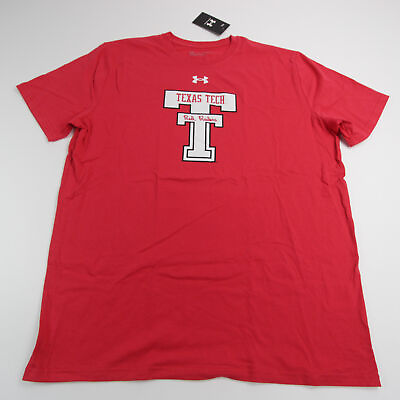 #ad Texas Tech Red Raiders Under Armour Short Sleeve Shirt Men#x27;s Red New $10.80