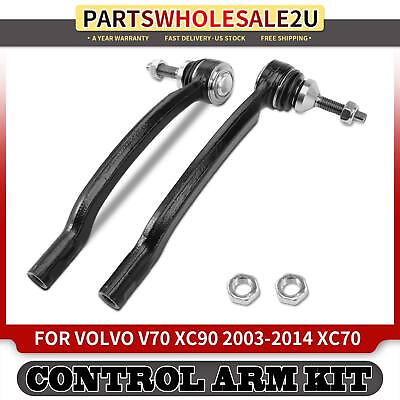 #ad 2x Left amp; Right Outer Tie Rod End for Volvo V70 01 02 XC70 03 07 XC90 2003 2014 $31.59