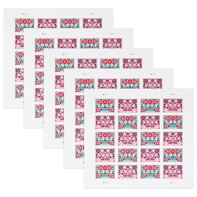 #ad 100 Love 2022 #5660 61 US Forever Stamps 5 Sheets of 20 $70.00