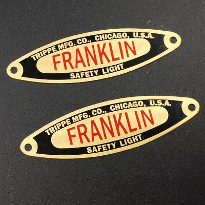 #ad Franklin Trippe Light Badges $250.00