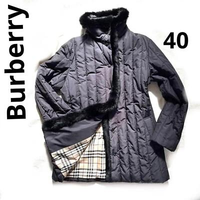 #ad Burberry London Large Size Nova Check Stand Collar Refreshing $240.16