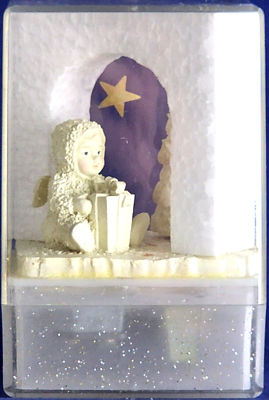#ad Snowbabies Dept 56 ‘CAN I OPEN IT NOW?’ Melody: Happy Birthday Figurine NIB $19.99