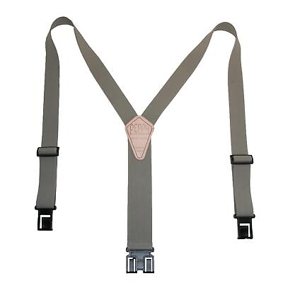 #ad New Perry Suspenders Men#x27;s Elastic 1.5 Inch Wide Hook End Suspenders $21.94