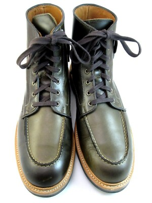#ad Allen Edmonds quot;CARTERquot; Men#x27;s Leather Weatherproof Boot 10 D Teak 375N $299.00