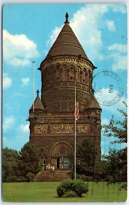 #ad Postcard Garfield Memorial In Lakeview Cemetery Cleveland Ohio $3.46
