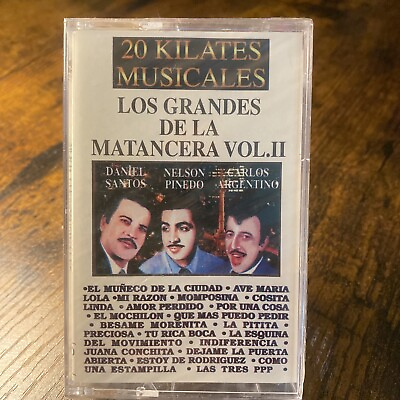 #ad 20 Kilauea Musicales Los Grandes De La Matancera Vol.2 Cassette New Sealed $15.79