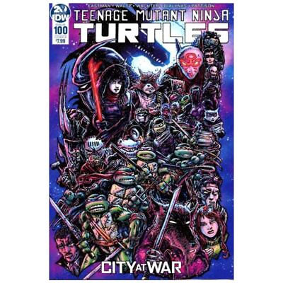 #ad Teenage Mutant Ninja Turtles 2011 series #100 Cover B in NM. IDW comics f; $17.02