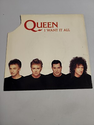 #ad Queen I Want It All RECORD SLEEVE ONLY 45RPM 7” SLV35 $15.99