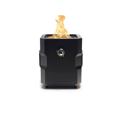 #ad UKIAH Tailgater I Portable Steel Liquid Propane Fire Pit Bluetooth Speaker $169.99