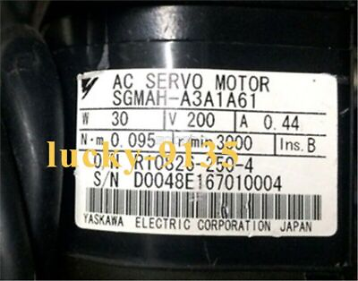 #ad 1pcs 100% Test Yaskawa Servo Motor SGMAH A3A1A61 $272.78